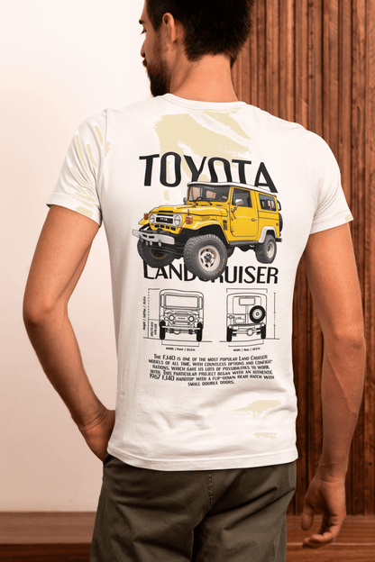 Toyota FJ40 Land Cruiser T-Shirt — Off-Road Blueprint