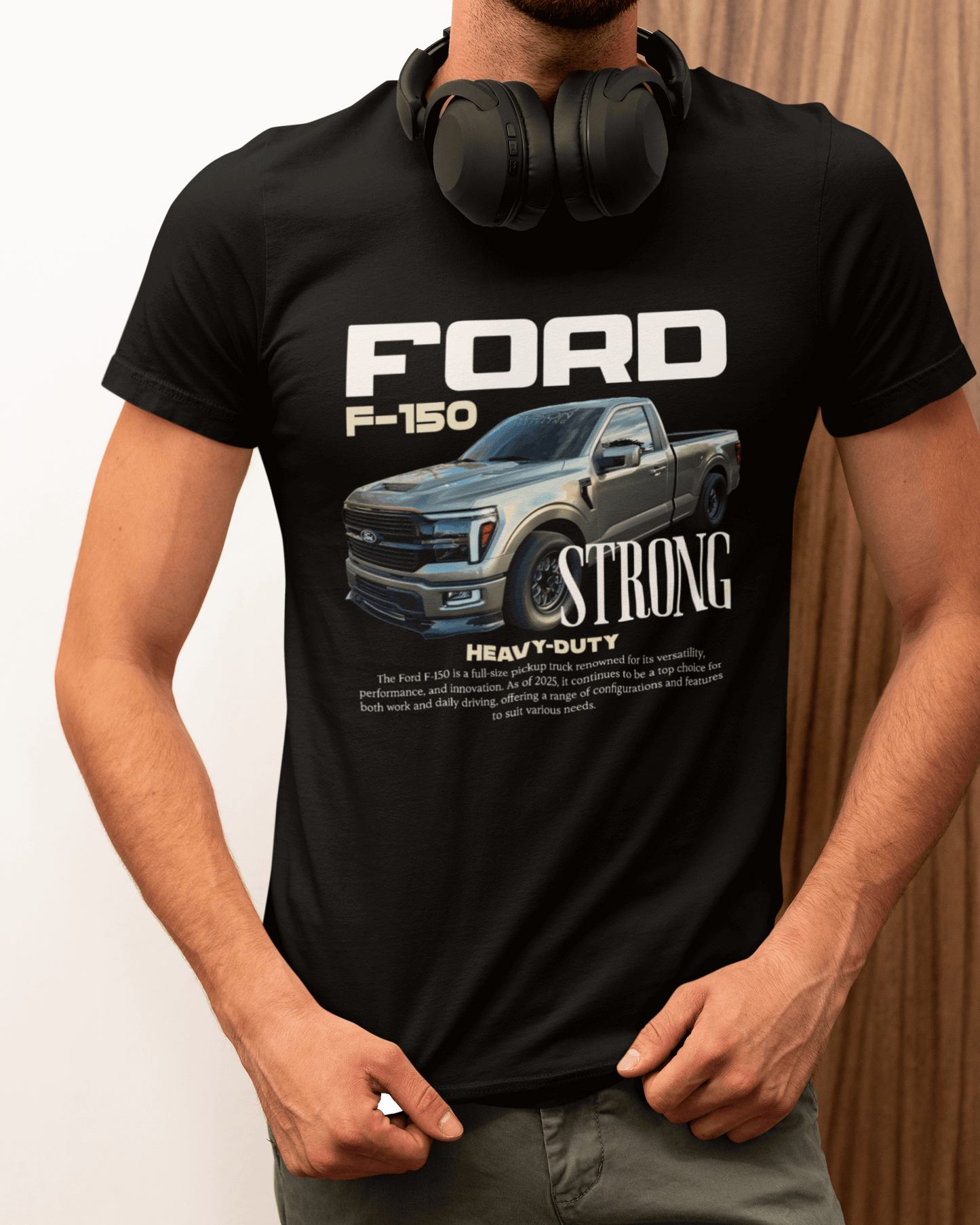 Ford F-150 Graphic T-Shirt — Strong Heavy‑Duty Poster