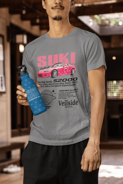 Honda S2000 “Suki Pink” Graphic T-Shirt — Photo & Poster Layout
