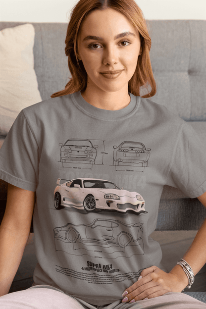 Toyota Supra MK4 Graphic T-Shirt — JDM Blueprint