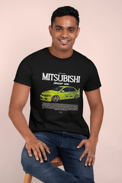 Mitsubishi Lancer Evolution Graphic T-Shirt — Japan 1995 JDM Style