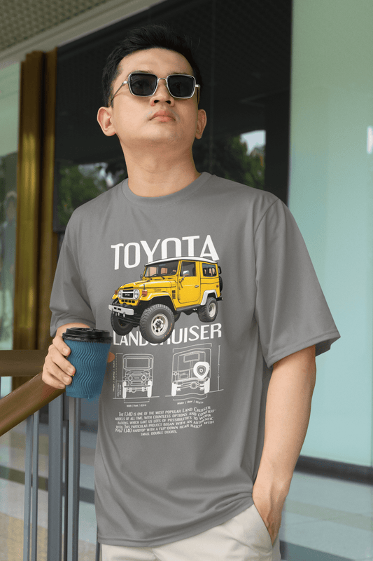 Toyota FJ40 Land Cruiser T-Shirt — Off-Road Blueprint