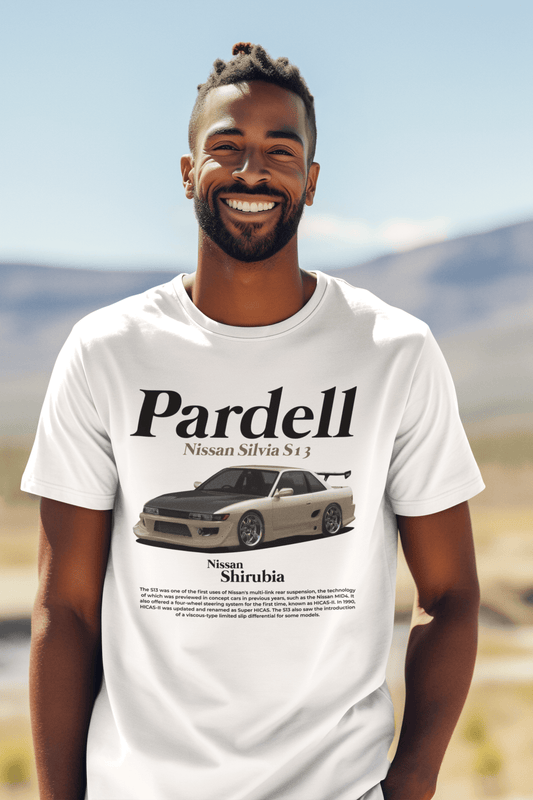 Nissan GT-R Nismo Graphic T-Shirt — Photo & Line Sketch