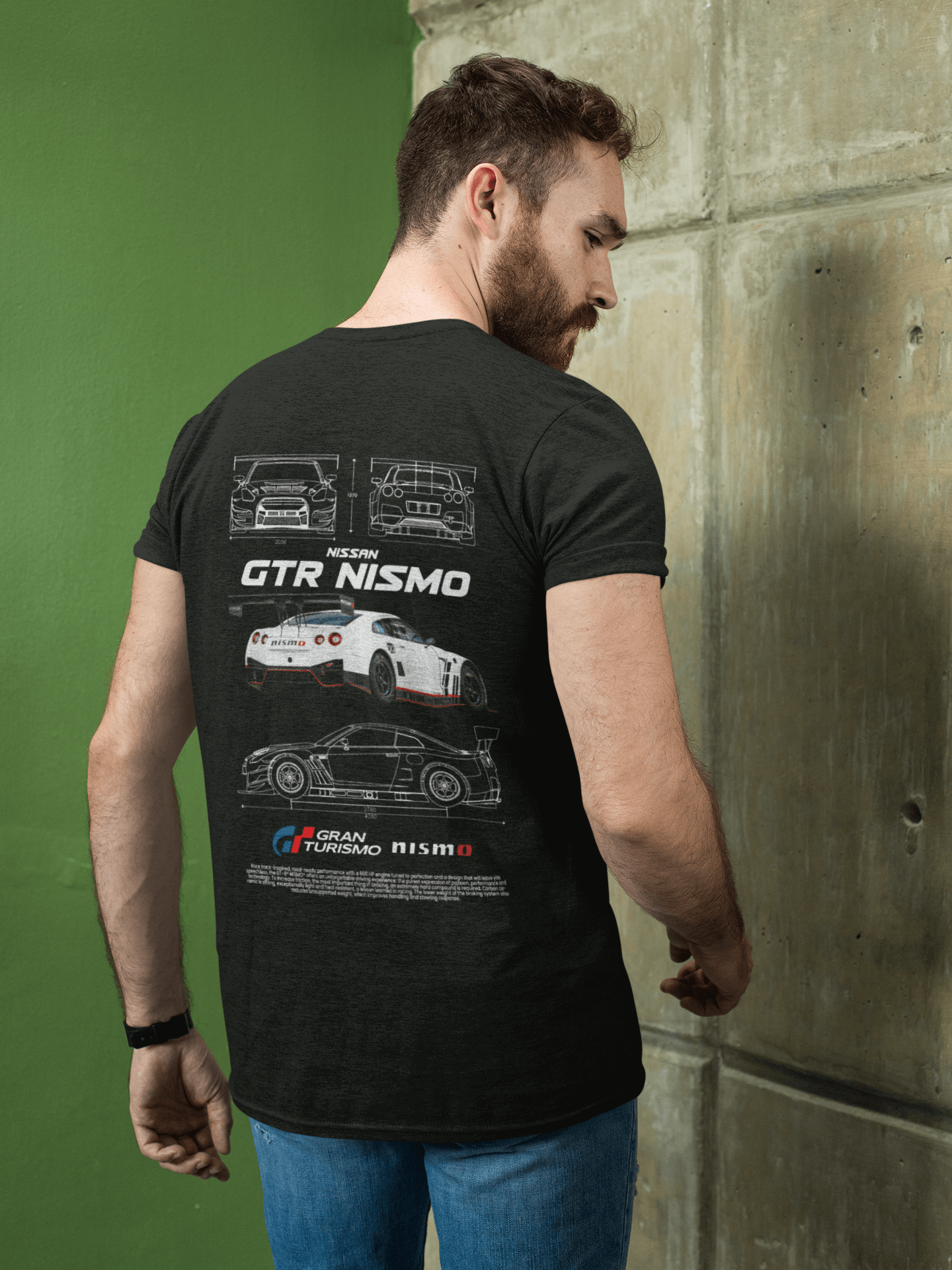 Nissan GT-R NISMO Graphic T-Shirt — Track Blueprint JDM Style