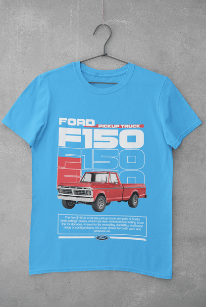 Ford F‑150 Pickup Graphic T‑Shirt — Bold Typography Poster