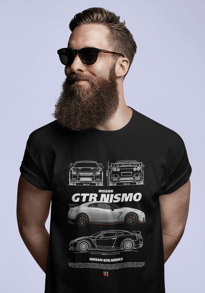 Nissan GT-R NISMO Graphic T-Shirt — Street Blueprint JDM Style