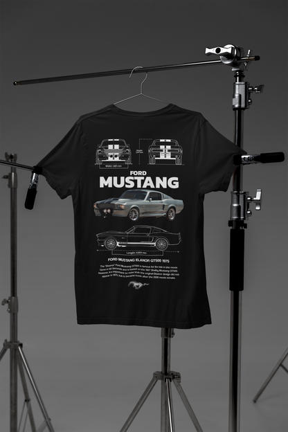 Ford Mustang 'Eleanor' GT500 Classic Graphic T-Shirt