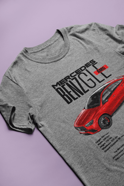 Mercedes-Benz GLE Coupe AMG Graphic T-Shirt — Racing Poster Artwork
