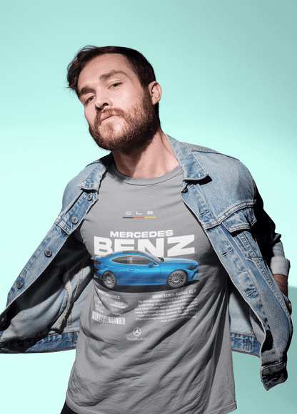 Mercedes-Benz CLE Graphic T-Shirt — Photo & Typography
