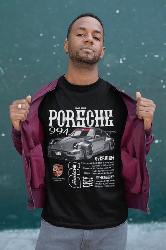 Porsche 911 RWB Widebody Graphic Tee — Classic Specs Poster