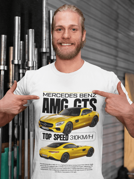 Mercedes‑Benz AMG GT S Graphic T‑Shirt — Photo & Poster Layout