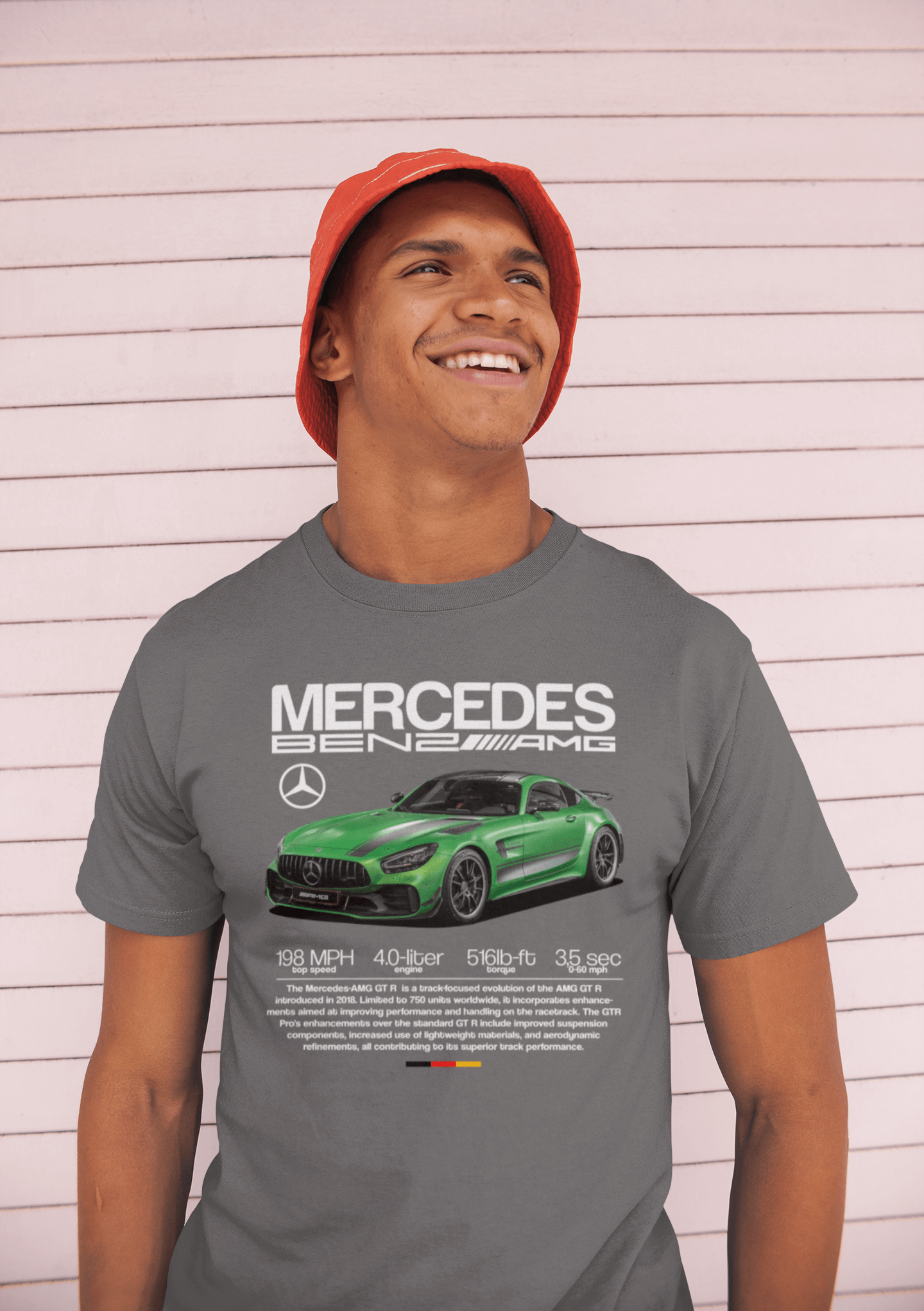 Mercedes-AMG GT R Pro Graphic T-Shirt — Photo & Specs