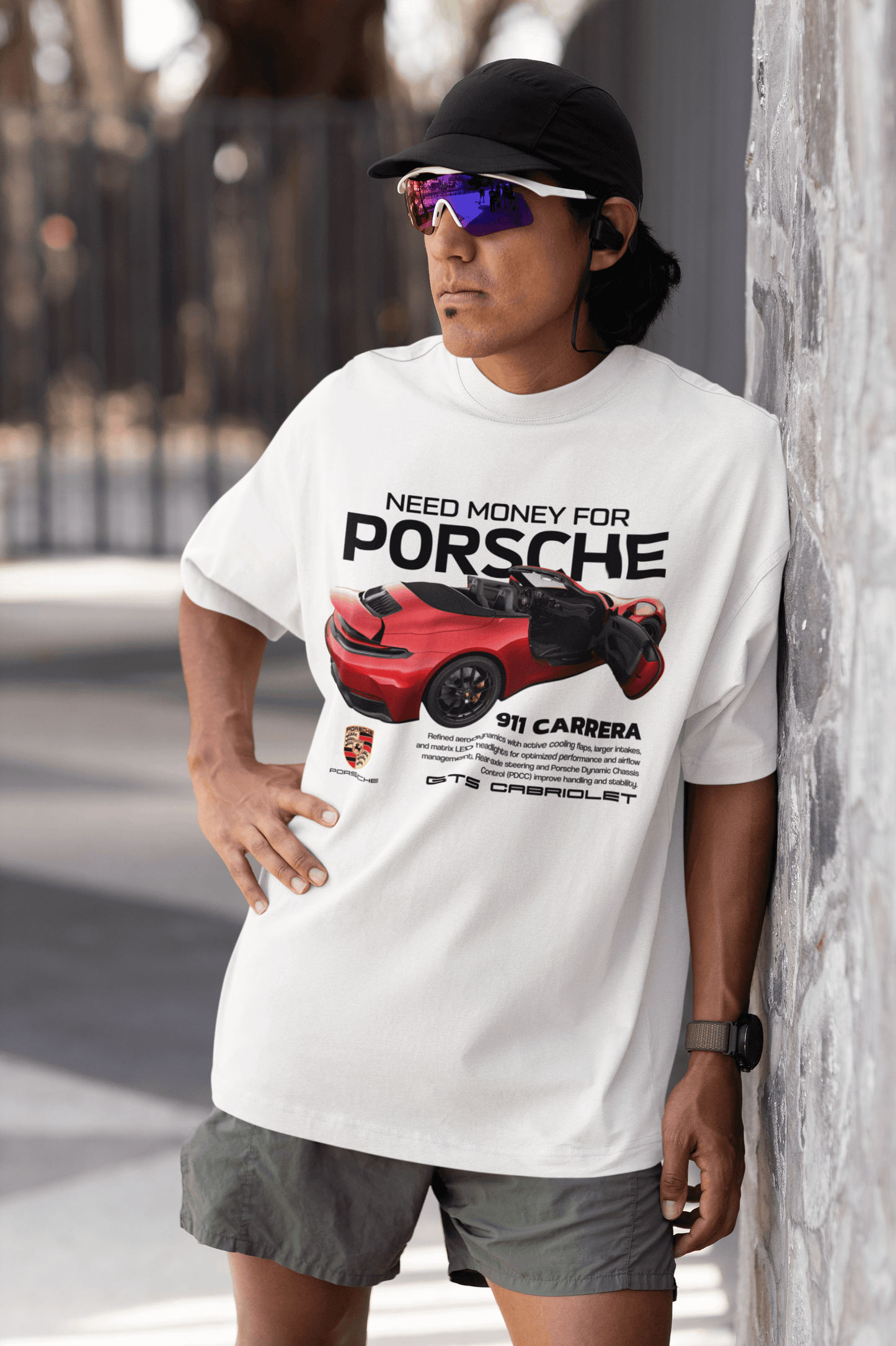 Need Money For Porsche 911 Carrera GTS Cabriolet Graphic T-Shirt