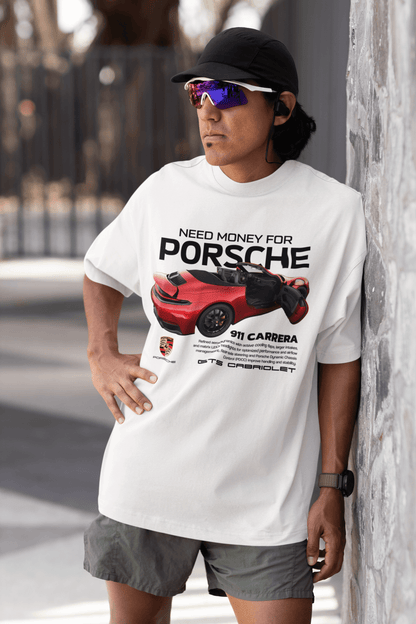 Need Money For Porsche 911 Carrera GTS Cabriolet Graphic T-Shirt
