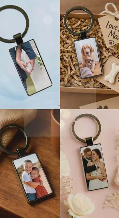 Pet Photo Custom Keychain