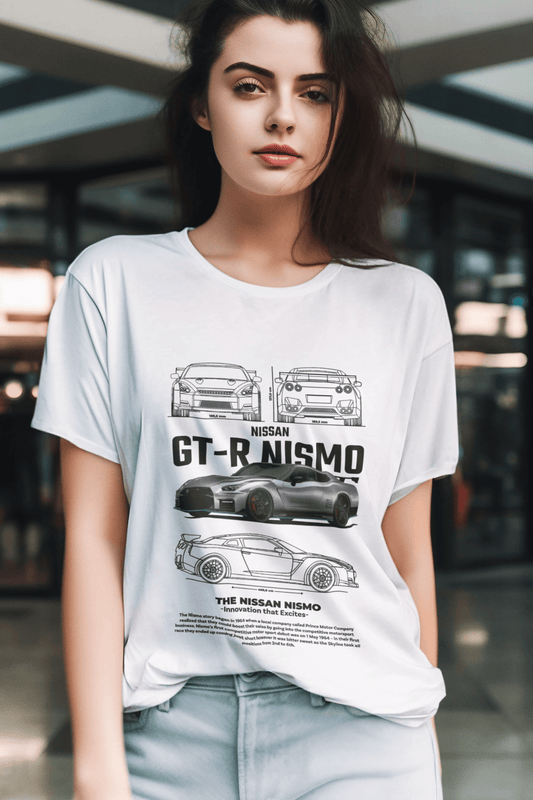 Nissan GT-R NISMO Graphic T-Shirt — Blueprint JDM Supercar Style