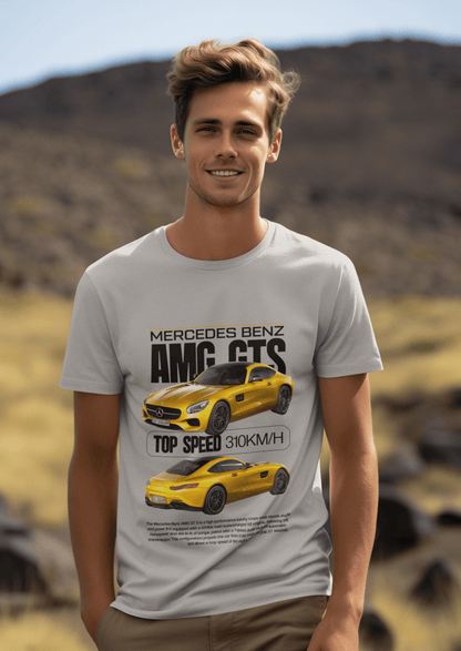 Mercedes‑Benz AMG GT S Graphic T‑Shirt — Photo & Poster Layout