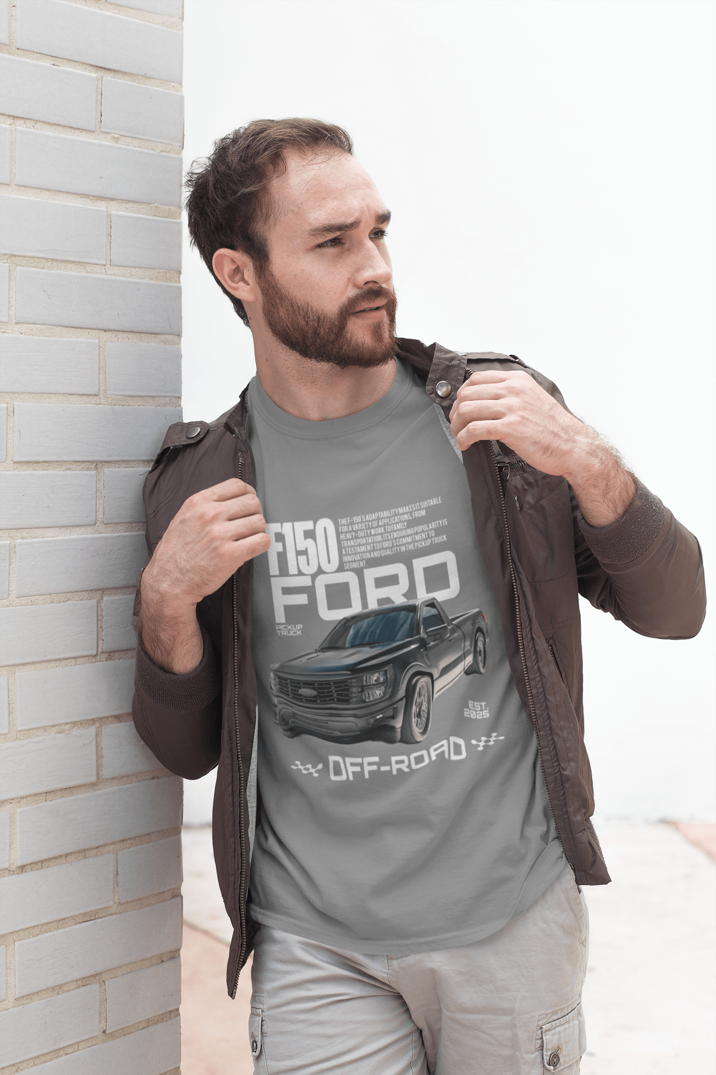 Ford F‑150 Graphic T‑Shirt — “STRONG Heavy‑Duty” Photo