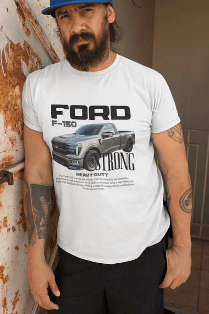 Ford F‑150 Graphic T‑Shirt — “STRONG Heavy‑Duty” Photo