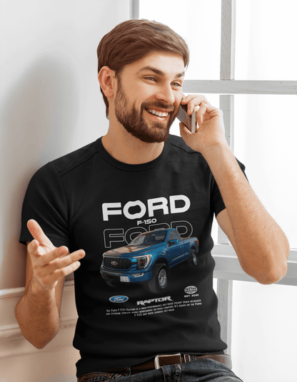 Ford F‑150 Raptor Graphic T-Shirt — Off‑Road Poster