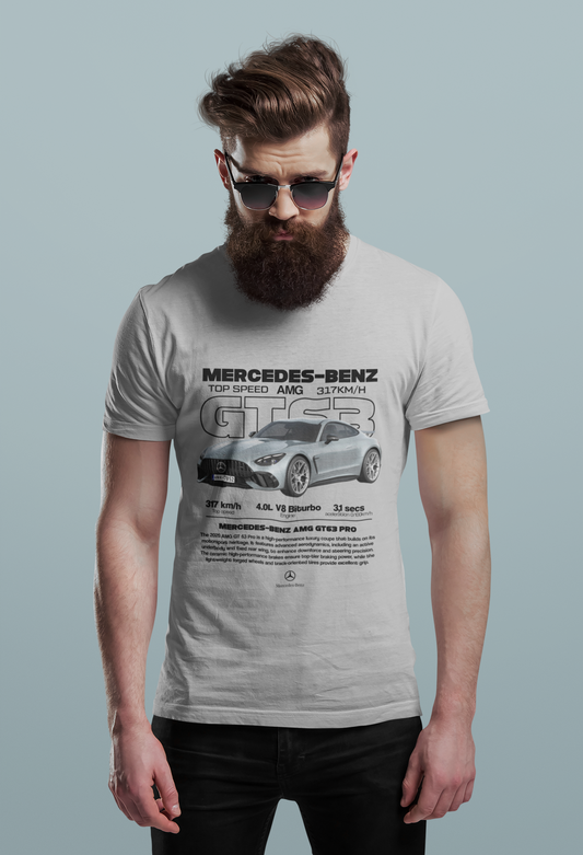Mercedes-Benz AMG GT S3 Pro Graphic T-Shirt — Photo Poster