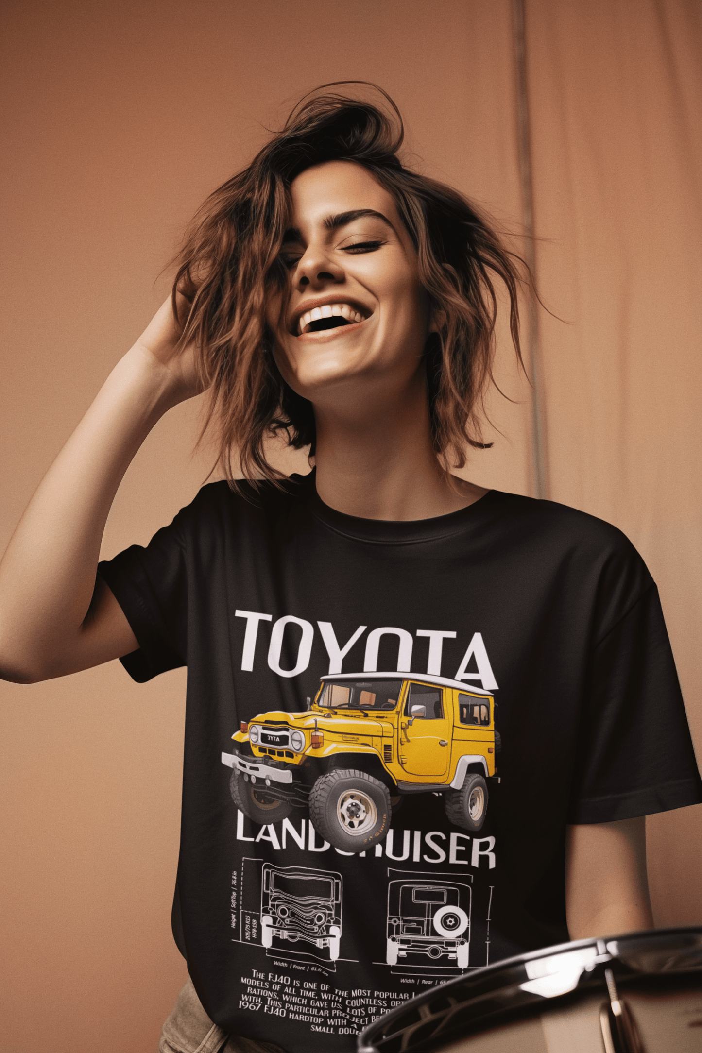Toyota FJ40 Land Cruiser T-Shirt — Off-Road Blueprint