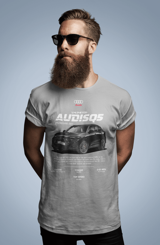Audi SQ5 Graphic T-Shirt — Premium SUV Poster Artwork