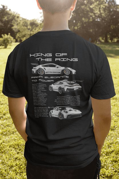 Porsche 911 GT3 RS Graphic T-Shirt — King of the Ring Poster