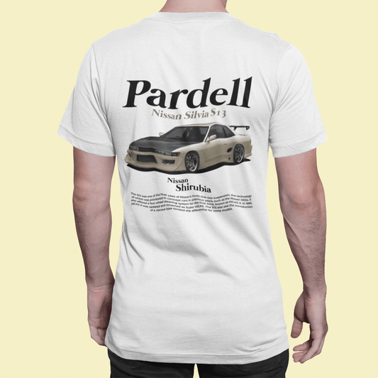 Nissan Silvia S13 Graphic T-Shirt — Back Print Poster Design