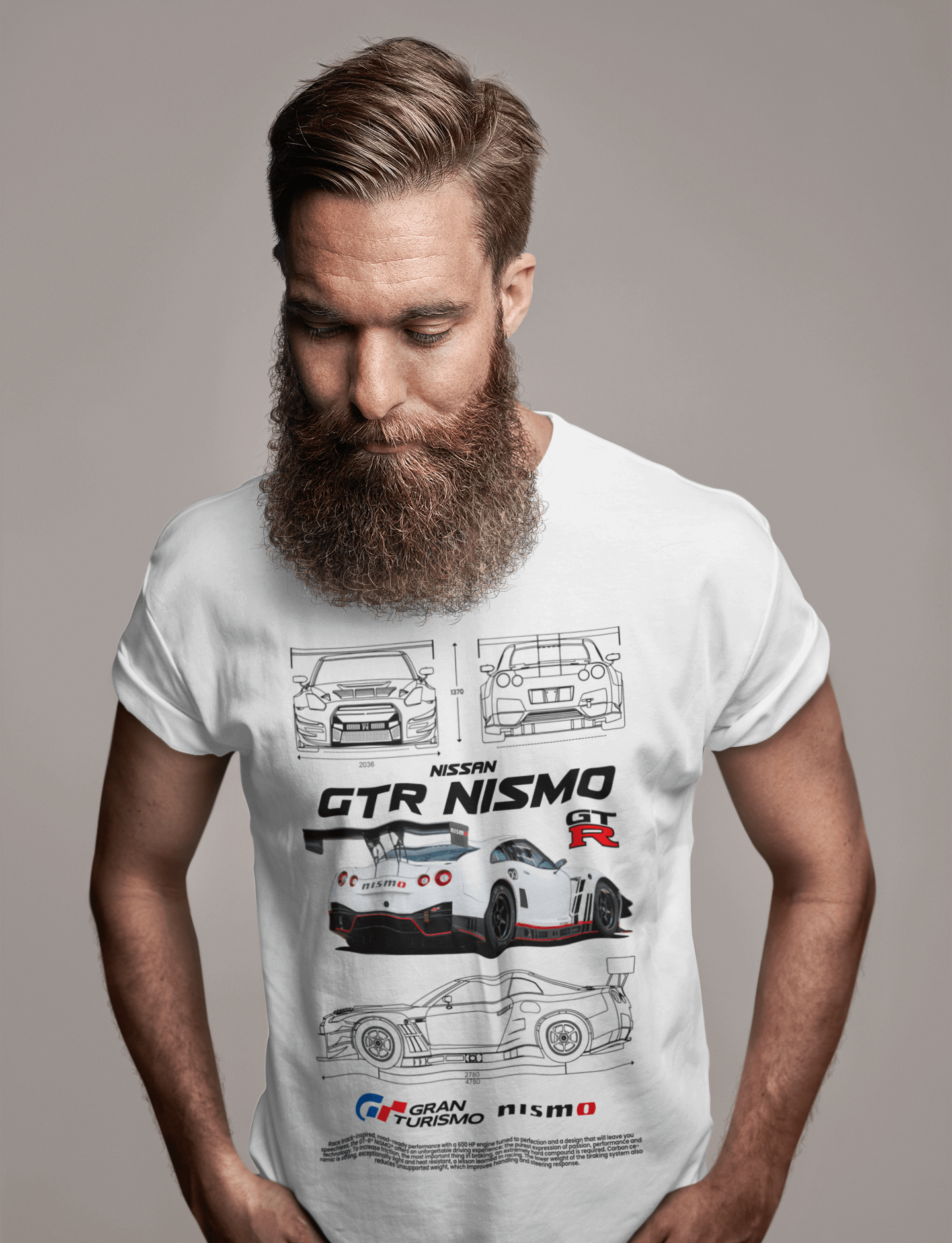 Nissan GT-R NISMO Graphic T-Shirt — Track Blueprint JDM Style