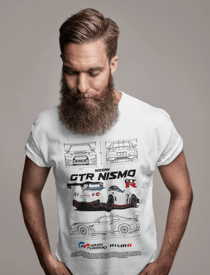 Nissan GT-R NISMO Graphic T-Shirt — Track Blueprint JDM Style
