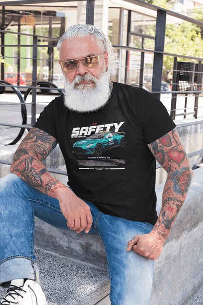 Aston Martin F1 Safety Car Graphic T-Shirt — Racing Poster + Photo