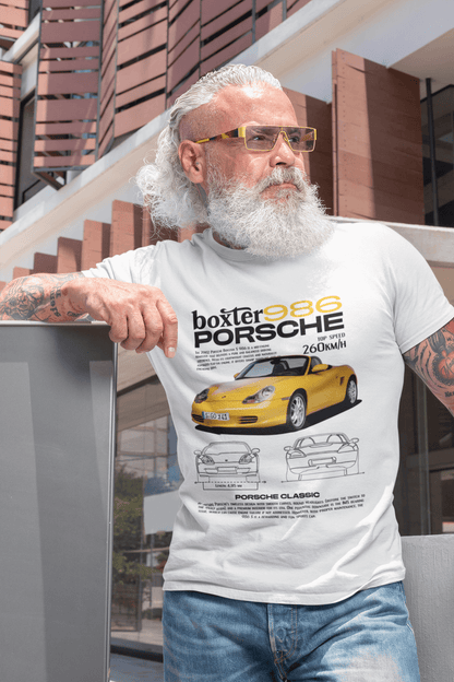 Porsche Boxster 986 Graphic Tee — Classic Roadster Poster