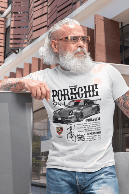 Porsche 911 RWB Widebody Graphic Tee — Classic Specs Poster