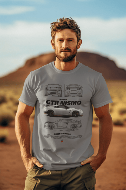 Nissan GT-R NISMO Graphic T-Shirt — Street Blueprint JDM Style